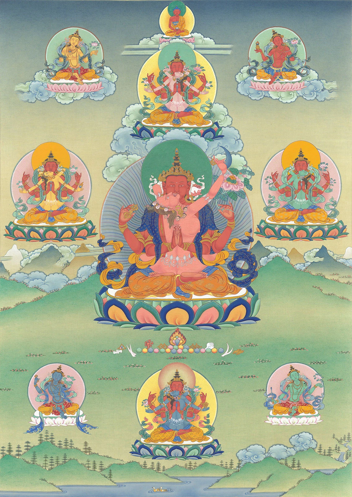 Red Avalokiteshvara