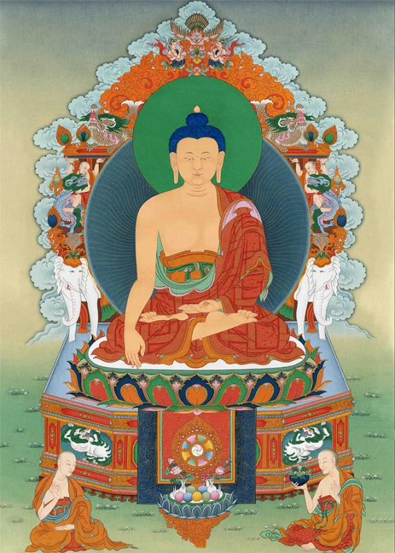 Buddha with Retinue