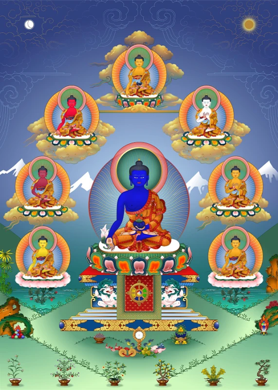 8 Medicine Buddha