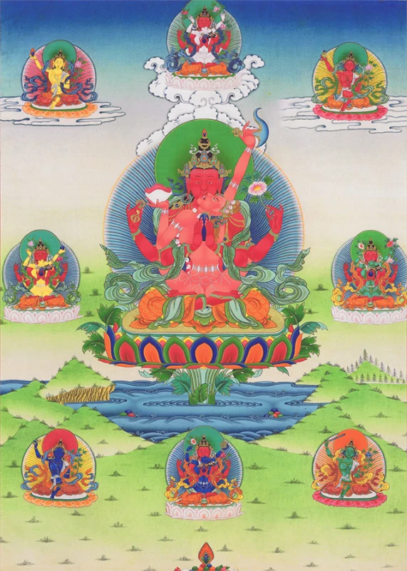 Red Avalokiteshvara