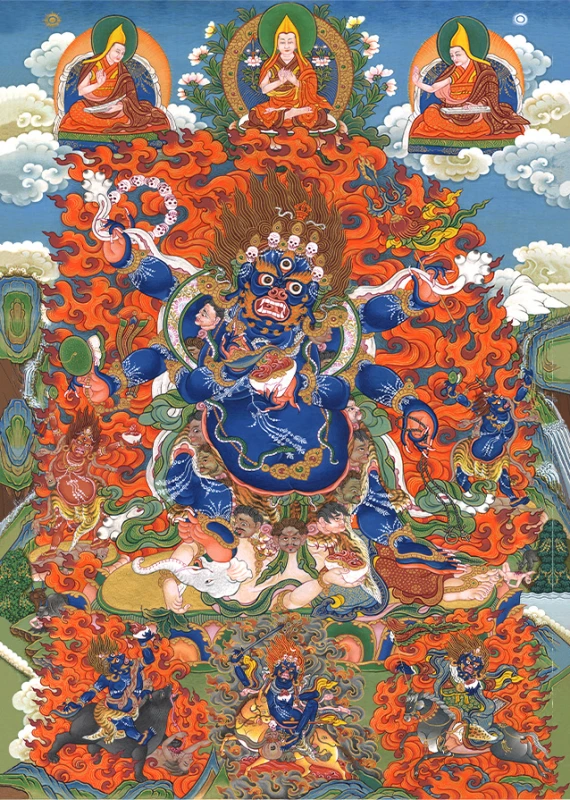 Six Armed Mahakala