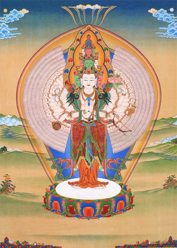 Avalokiteshvara 1000 arms, 1000 eyes