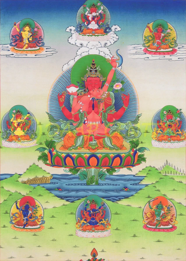 Red Avalokiteshvara
