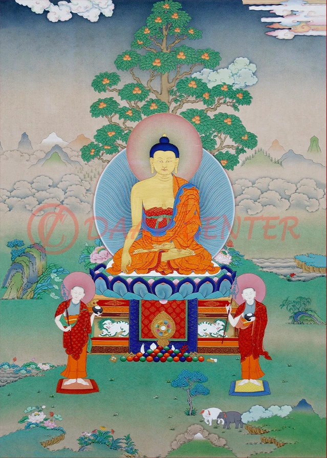 Buddha with Retinue