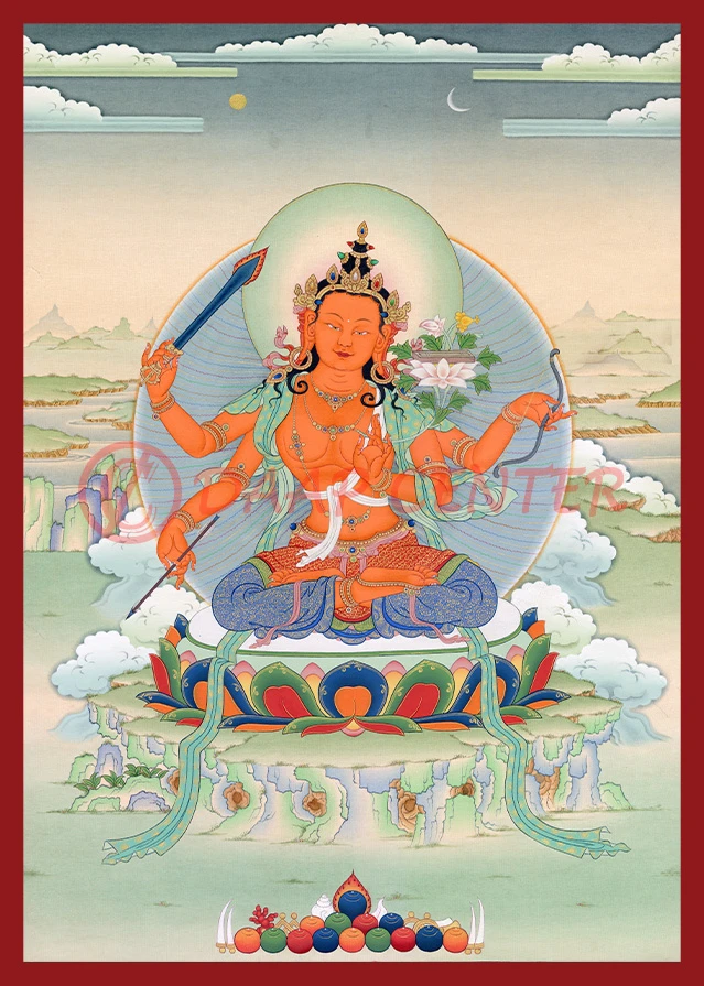 Manjushri, Lion of the Gods