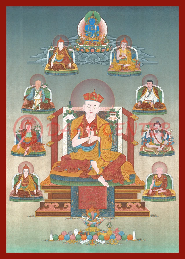 Situ Penchen with Retinue