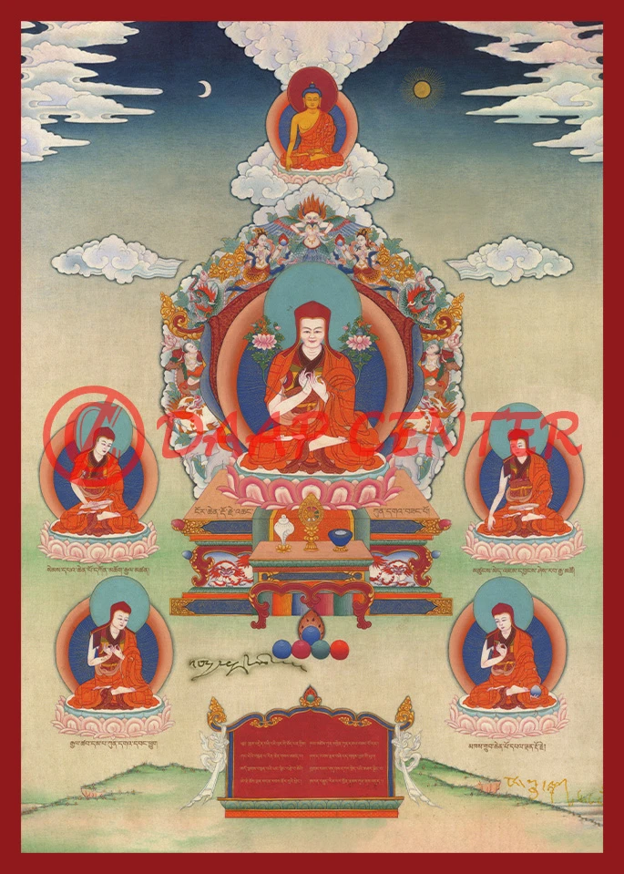 Kunga Sangpo with Retinue