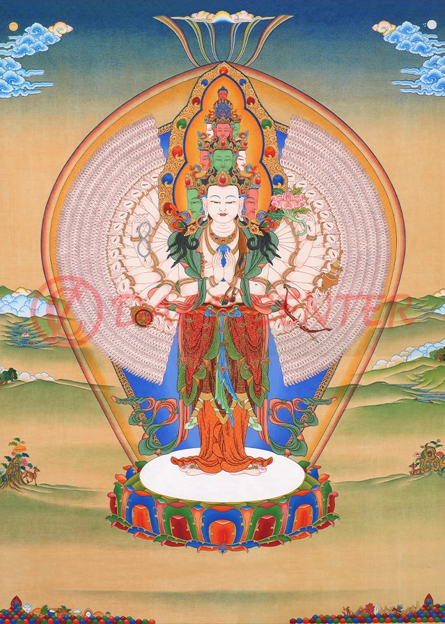 Avalokiteshvara ( 1000 Arms & 1000 Eyes)