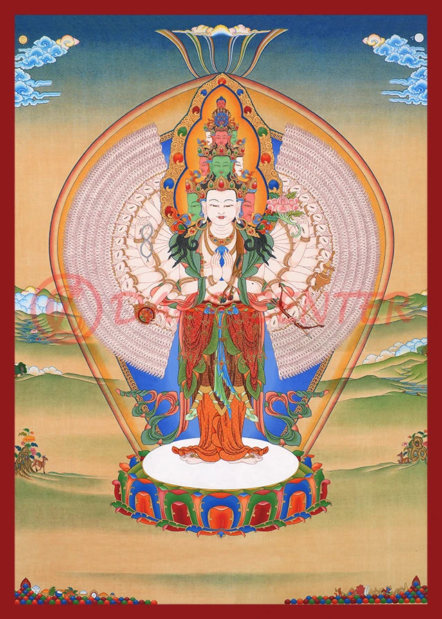 Avalokiteshvara ( 1000 Arms & 1000 Eyes)