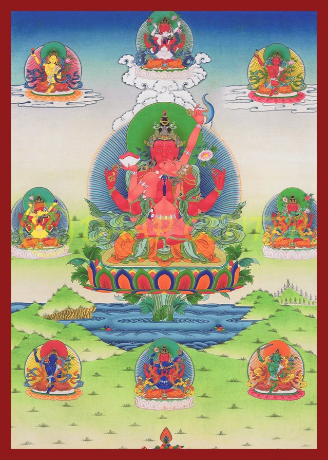 Red Avalokiteshvara