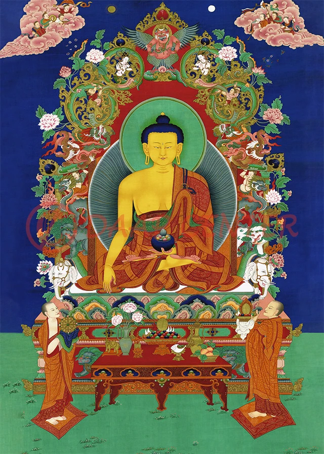 Buddha with Retinue