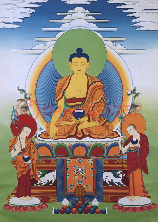 Buddha with Retinue