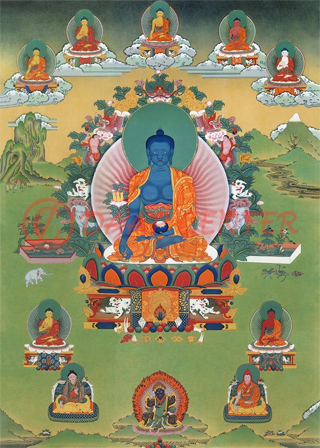 8 Medicine Buddha