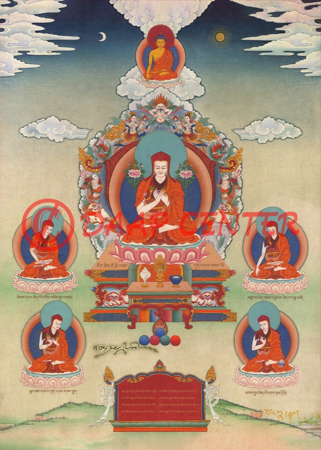 Kunga Sangpo with Retinue