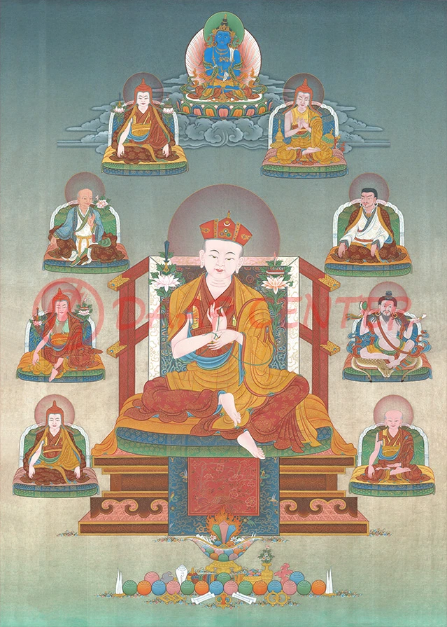 Situ Penchen with Retinue
