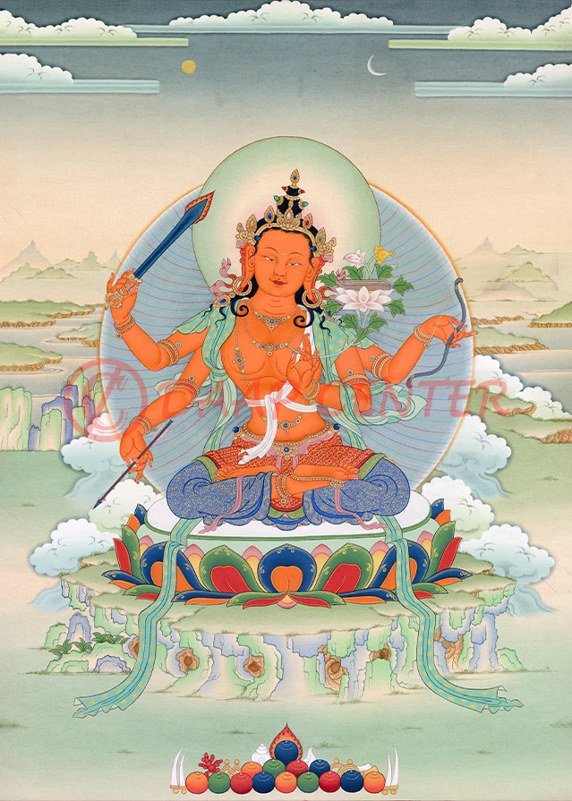 Manjushri, Lion of the Gods