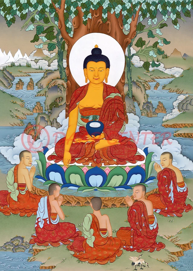 Buddha with five Retinue