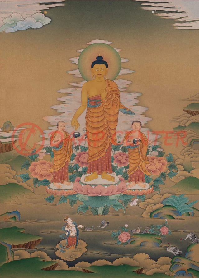 Buddha with Retinue