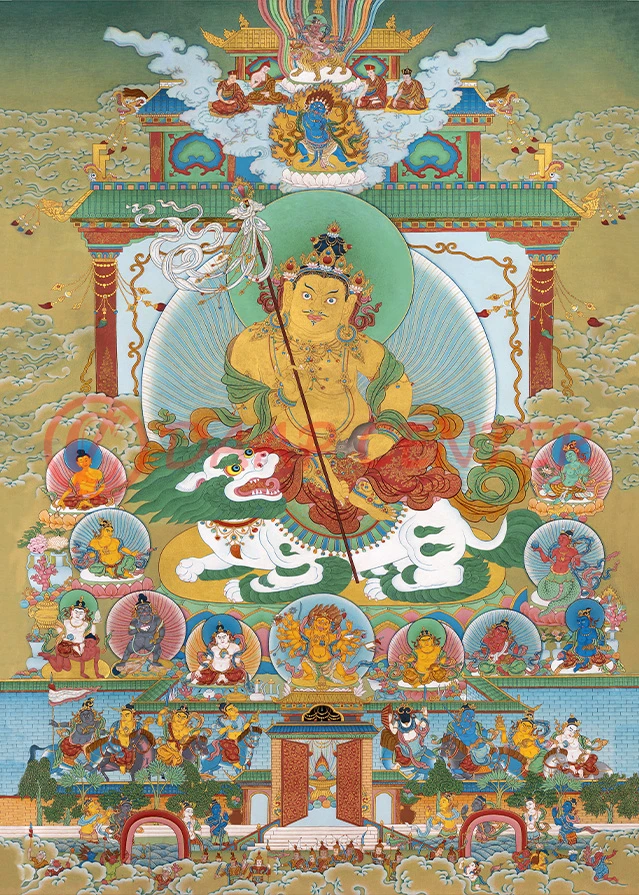 Vaishravana with Retinue